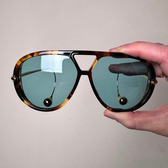 Bottega Veneta Drop Aviator Sunglasses - 63mm - Picture 4 of 11